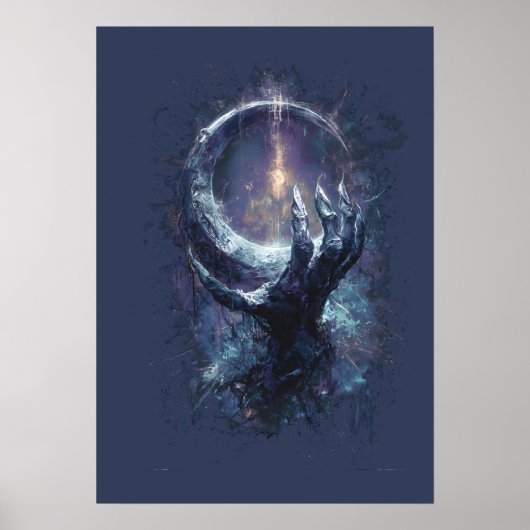 Cosmic Hand Dark Fantasy Poster (Vorne)