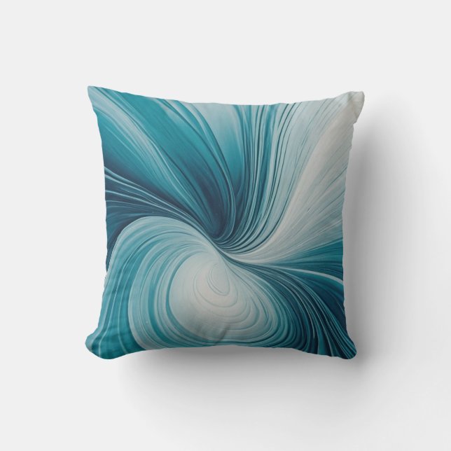 Cosmic Hand in Starry Galaxy – Surreal Spiritual S Kissen (Vorderseite)