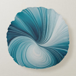 Cosmic Hand in Starry Galaxy – Surreal Spiritual S Rundes Kissen