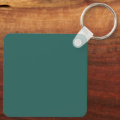 Cosmic Hiker Retro 70s Sunset Space Forest Stars Schlüsselanhänger (Rückseite)