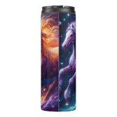 Cosmic Horses Galaxy Star Gallop Thermosbecher (Rückseite)