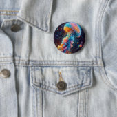 Cosmic Jellyfish Artwork Button (Beispiel)