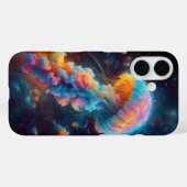Cosmic Jellyfish Artwork Case-Mate iPhone Hülle (Rückseite (Horizontal))