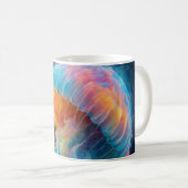 Cosmic Jellyfish Artwork Kaffeetasse (VorderseiteRechts)
