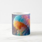 Cosmic Jellyfish Artwork Kaffeetasse (Mittel)