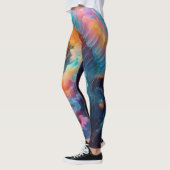 Cosmic Jellyfish Artwork Leggings (Links)