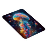 Cosmic Jellyfish Artwork Magnet (Rechte Seite)