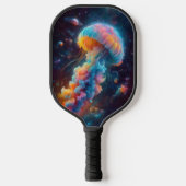 Cosmic Jellyfish Artwork Pickleball Schläger (Vorderseite)