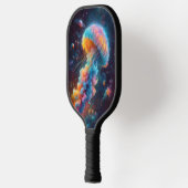 Cosmic Jellyfish Artwork Pickleball Schläger (Links)