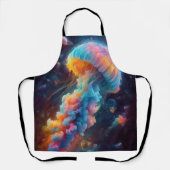 Cosmic Jellyfish Artwork Schürze (Vorderseite)