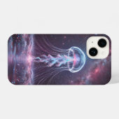 Cosmic Jellyfish iphone 14 case Hülle (Rückseite (Horizontal))