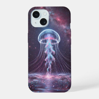 Cosmic Jellyfish iPhone 15 Hülle