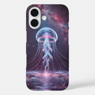 Cosmic Jellyfish iPhone 16 Hülle