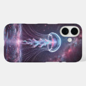 Cosmic Jellyfish iPhone 16 Hülle (Rückseite (Horizontal))