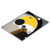 Cosmic Journey Illustration Notebook Notizblock (Linke Seite)
