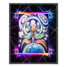 Cosmic Juggler Fantasy Art