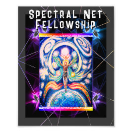 Cosmic Juggler Spectral Net Fellowship Fotodruck