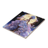 Cosmic Lady African American Fantasy Art Fliese (Seite)