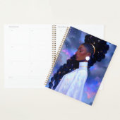 Cosmic Lady African American Fantasy Art Planer (Anzeige)