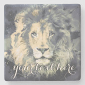 COSMIC LIKING | Custom Stone Untersetzer (Vorderseite)