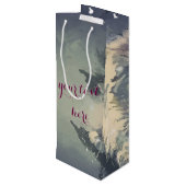 COSMIC LIKING | Geschenktasche - Wein Geschenktüte Für Weinflaschen (Rückseite Schrägansicht)