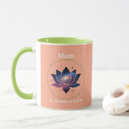 Cosmic Lotus Flower Mom Bloom Tasse