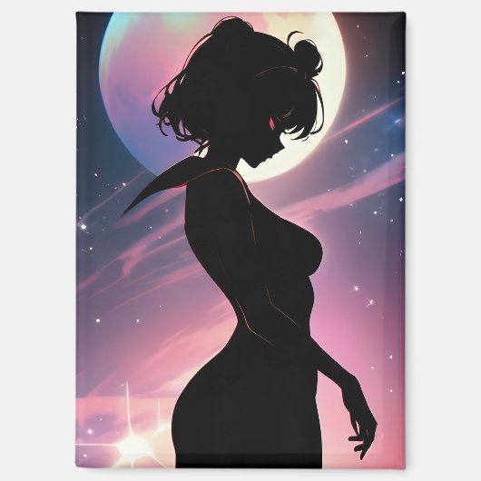 Cosmic Lunar Scout Anime Dream Magnet (Vorderseite)