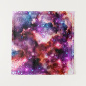 Cosmic Mandala #12 Wandteppich (Vorderseite (Horizontal))