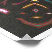 Cosmic Mandala Poster (Ecke)