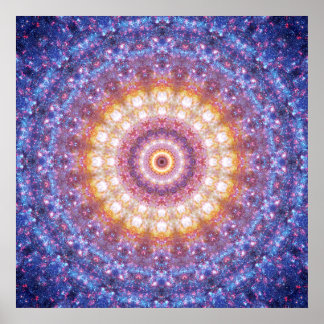 Cosmic Mandala Poster - Medical Poster