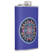 Cosmic Mandala Vinyl Flask Flachmann (Rechts)