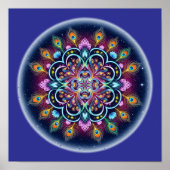 Cosmic Mandala Wall Art Poster (Vorne)