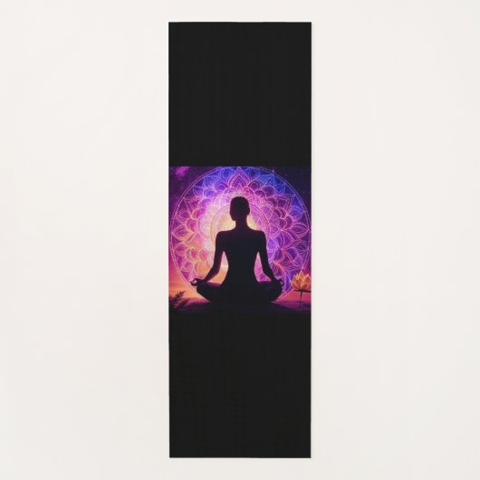 Cosmic Mandala Yogamatte (Vorderseite)