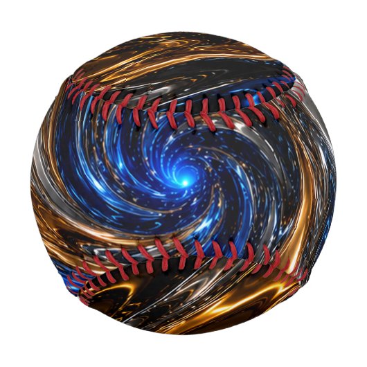 Cosmic Metal Vortex 3D Baseball (Rückseite)