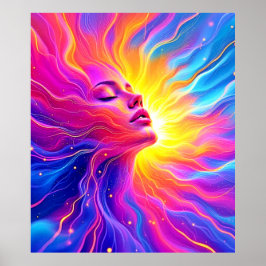 Cosmic Mindscape Graphic Poster