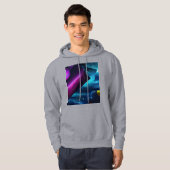 Cosmic Modern Multiverse Galactic Geburtstagsgesch Hoodie (Vorne ganz)