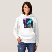 Cosmic Modern Multiverse Galactic Geburtstagsgesch Hoodie (Vorne ganz)