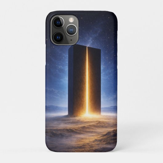 Cosmic Monolith – Light Beyond the Void Case-Mate iPhone Hülle (Rückseite)