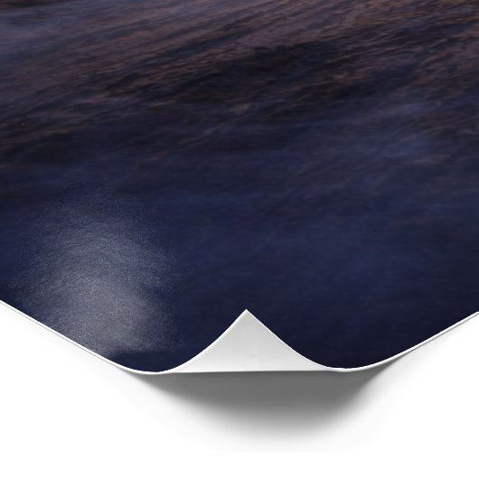 Cosmic Monolith – Light Beyond the Void Poster (Ecke)