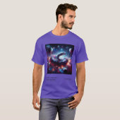 Cosmic Mood: Galaxy Animals Tshirt #4 (Vorne ganz)