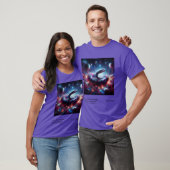 Cosmic Mood: Galaxy Animals Tshirt #4 (Unisex)