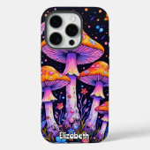 Cosmic Mushroom Meadow Case-Mate iPhone Hülle (Rückseite)