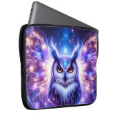 Cosmic Mystical Wisdom Celestial Spiritual Owl Laptopschutzhülle (Vorne Rechts)