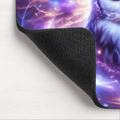 Cosmic Mystical Wisdom Celestial Spiritual Owl Mousepad (Ecke)