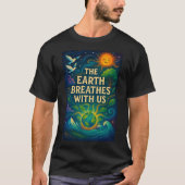 Cosmic Nature Art Print  T-Shirt (Vorderseite)