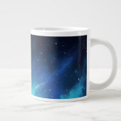Cosmic Nebula Abstract Galaxy Space Art Jumbo-Tasse (Rechts)