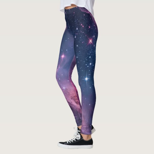 Cosmic Nebula Seamless Pattern for All-Over Print Leggings (Links)