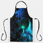 Cosmic Nebula Voyage All-Over Print Apron Schürze (Vorderseite)