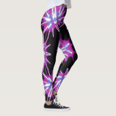Cosmic Neon Starburst Leggings (Rechts)