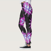 Cosmic Neon Starburst Leggings (Links)